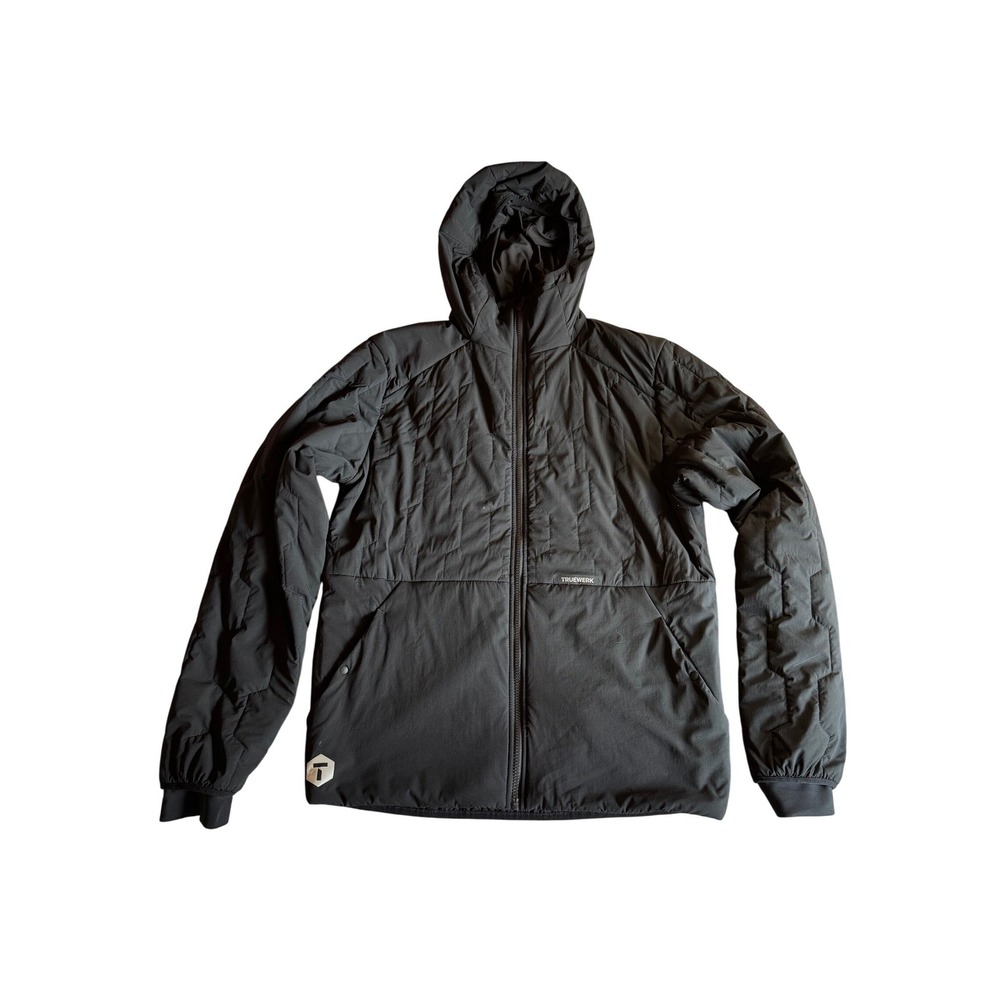 Truewerk M3 Woobie Hoodie Mens Medium Black Insulated Technical Workwear Jacket
